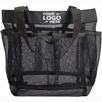 Portable Washing Bag Mesh Pouch Beach Tote